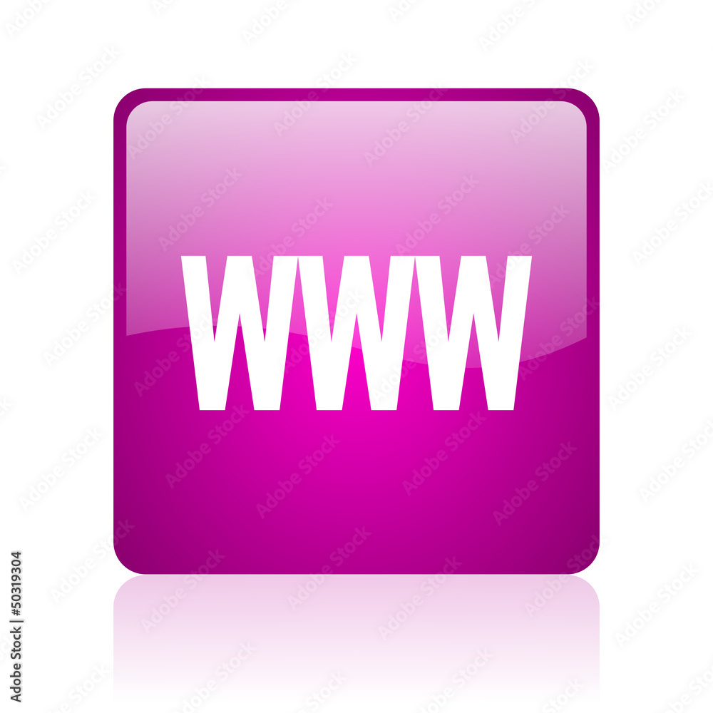 www violet square web glossy icon www violet square web glossy icon