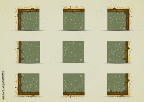 ground sprites with yellow grass