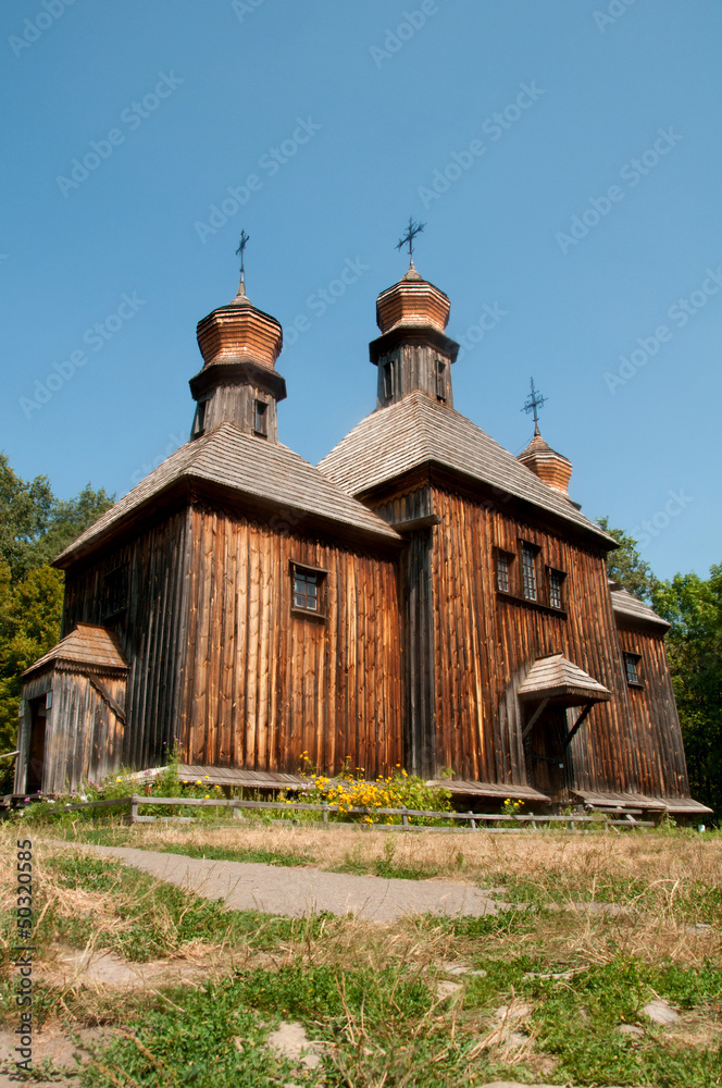 Ukraine, Kiev, Museum Pirogovo, Church of St. Michael the Archan