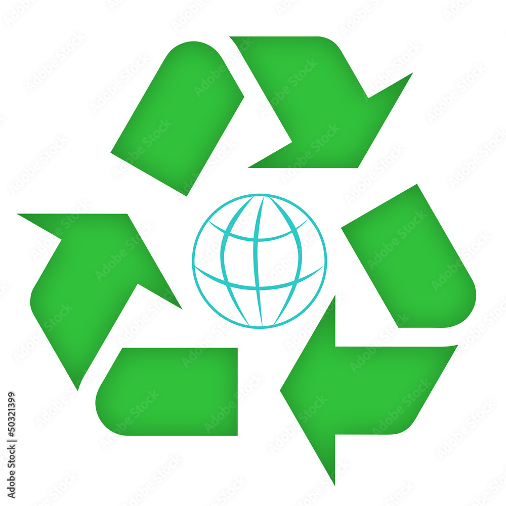 Obraz premium Recycling