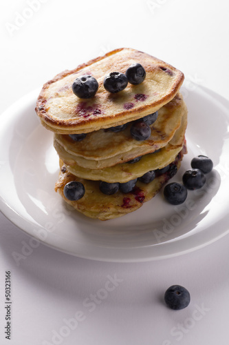 Blaubeerpfannkuchen photo