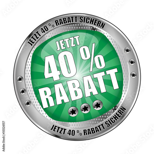 Jetzt 40 Prozent Rabatt sichern