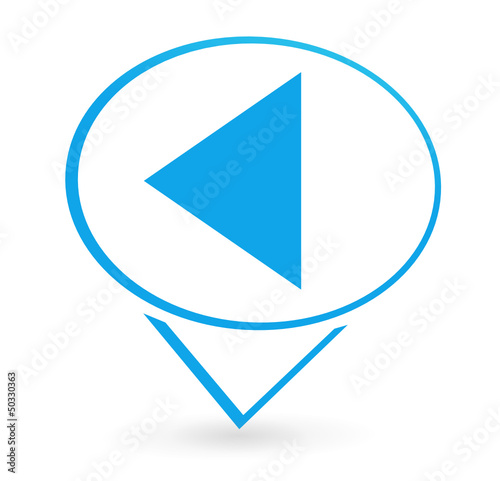 retour sur signet bleu