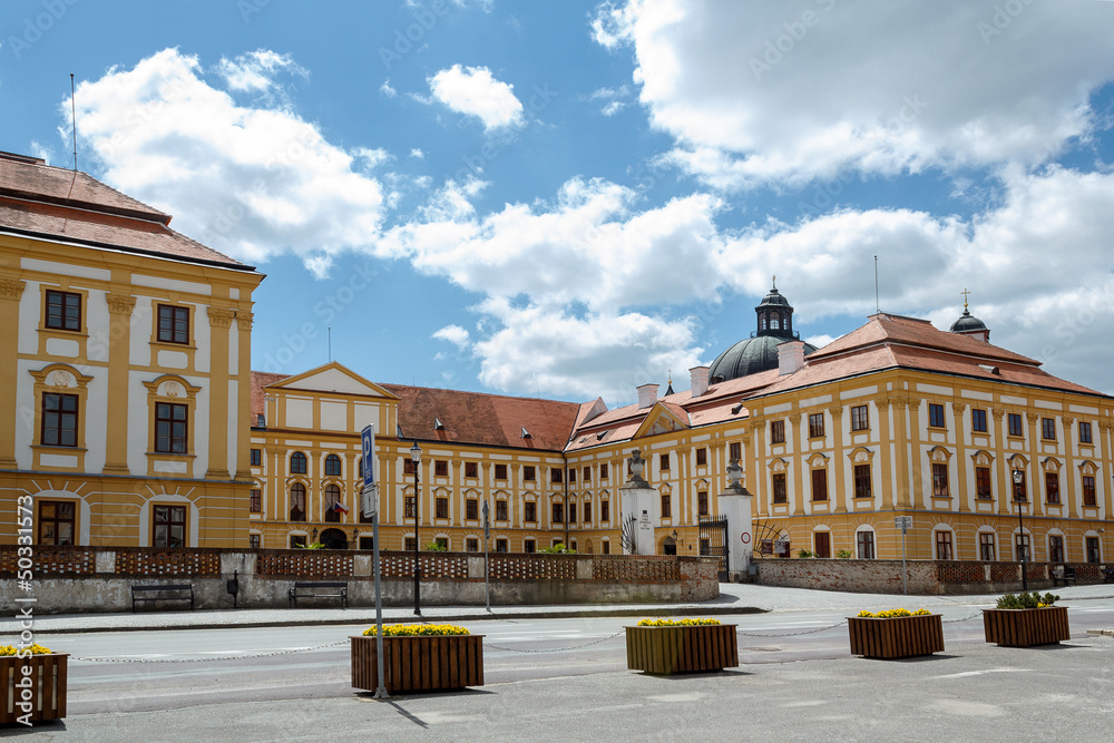 Famous Baroque chateau Jaromerice nad Rokytnou Famous Baroque chateau Jaromerice nad Rokytnou