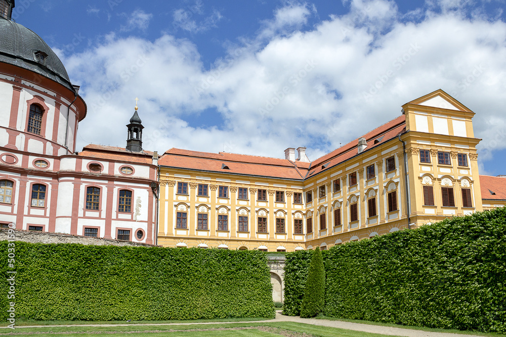 Famous Baroque chateau Jaromerice nad Rokytnou Famous Baroque chateau Jaromerice nad Rokytnou