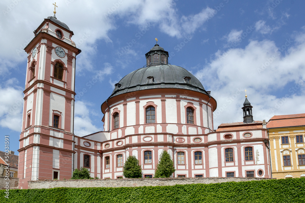 Famous Baroque chateau Jaromerice nad Rokytnou