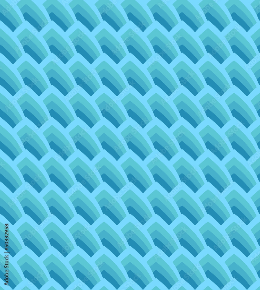 Blue seamless background with geometric waves Blue seamless background with geometric waves