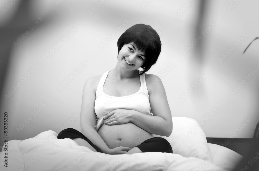 Obraz premium expectant mother