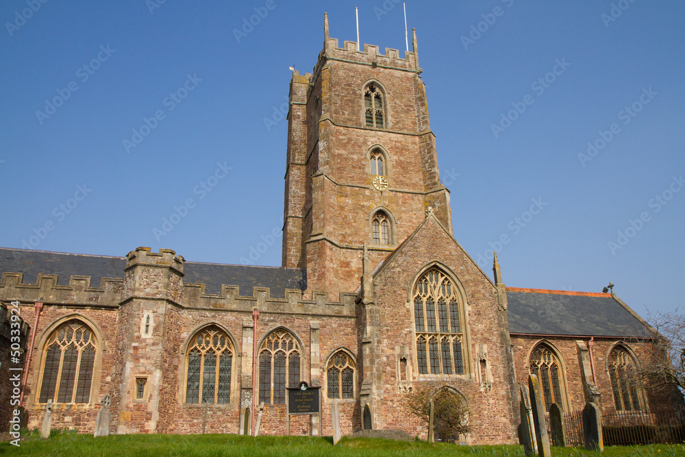 Dunster Church Somerset England