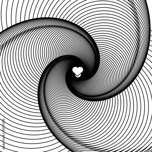 spirale fond coeur 