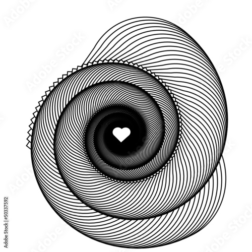 spirale fond coeur 