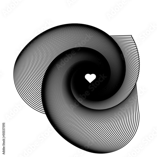 spirale fond coeur 