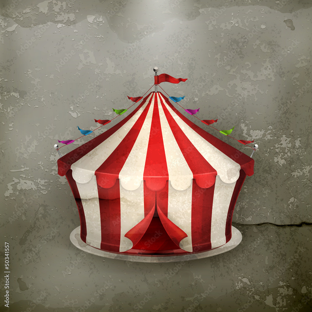 Circus, old-style vector Circus, old-style vector