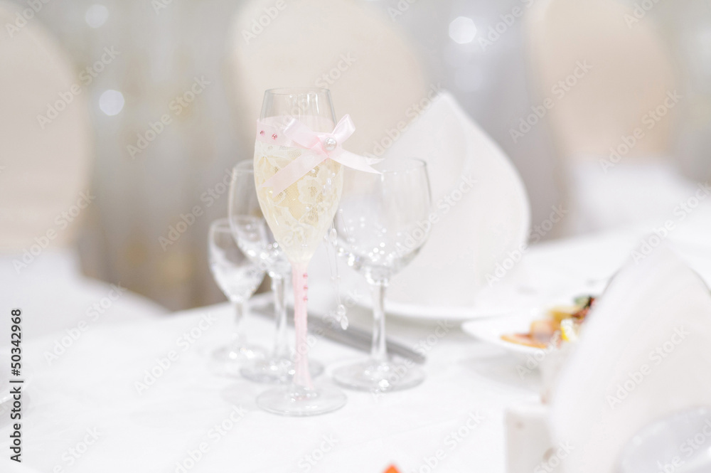 Elegant Wedding Glass