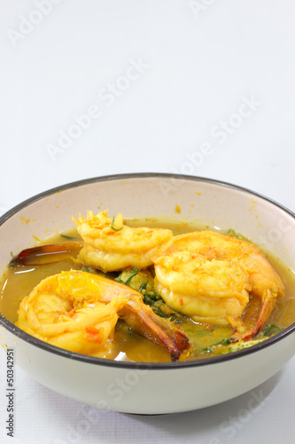 Southen of Thailand Food Tom Yum Goong