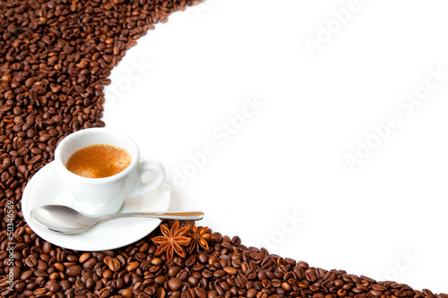 Fototapeta Naklejka Na Ścianę i Meble -  sfondo caffè