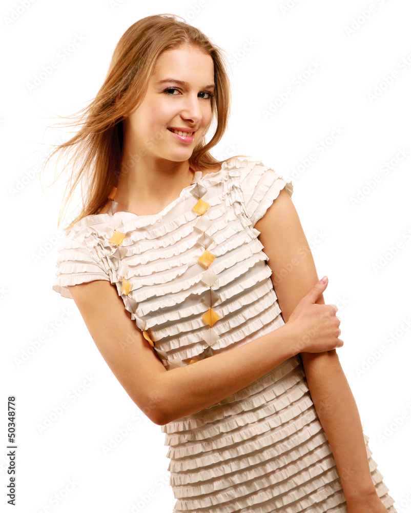 Portrait of a confident young woman standing Portrait of a confident young woman standing