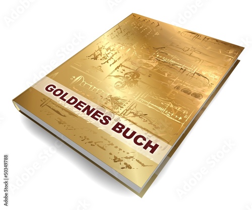 3D Buch III - Goldenes Buch photo