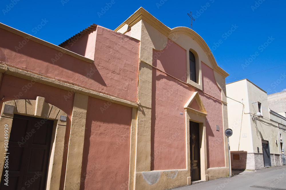 Church of St. Antonio Abate. Massafra. Puglia. Italy.