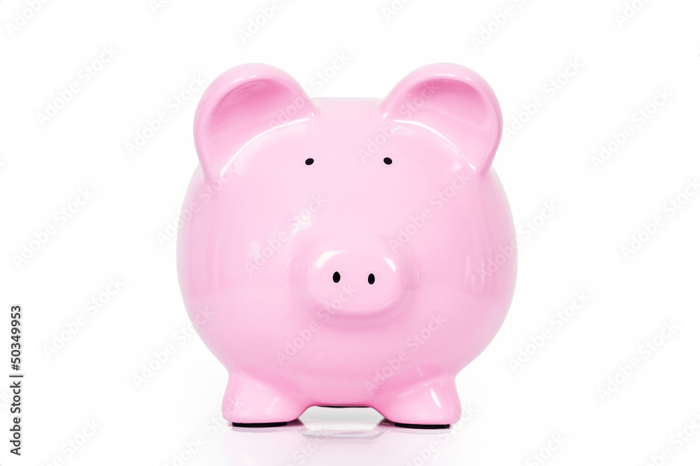 Lovely pink piggy bank