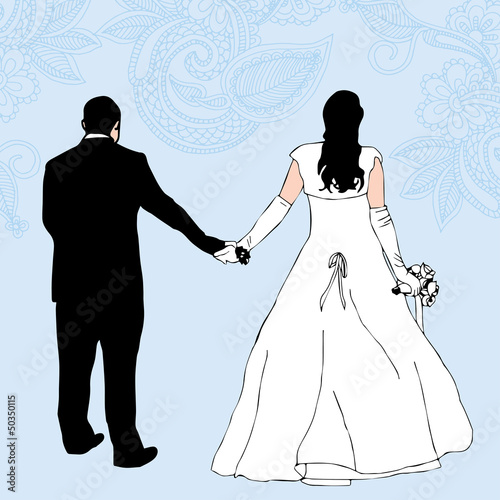 Bride and groom