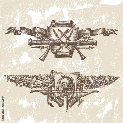 Heraldry, vector