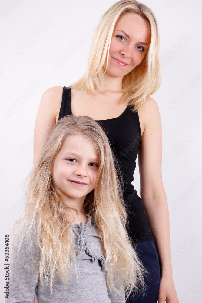 Portrait Mutter Tochter