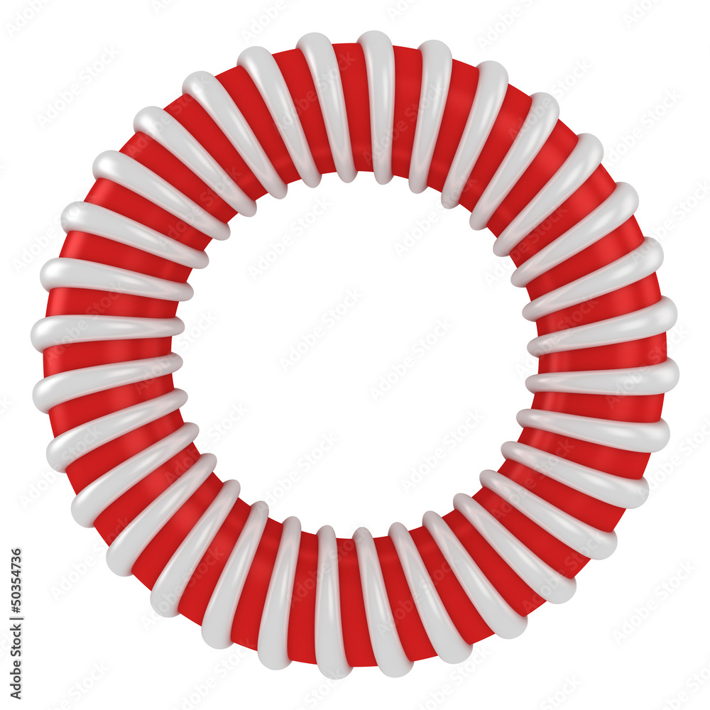 Red-white ring