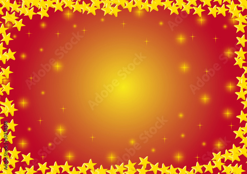Roter Hintergrund mit Sternen