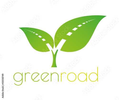 Green road logo photo