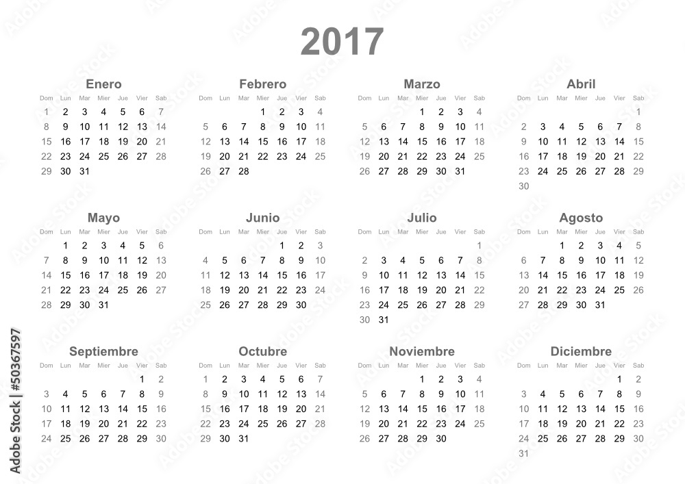 Spanish calendar Spanish calendar