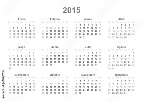 Spanish calendar