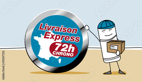 Livraison garantie 72 heures Chrono en France