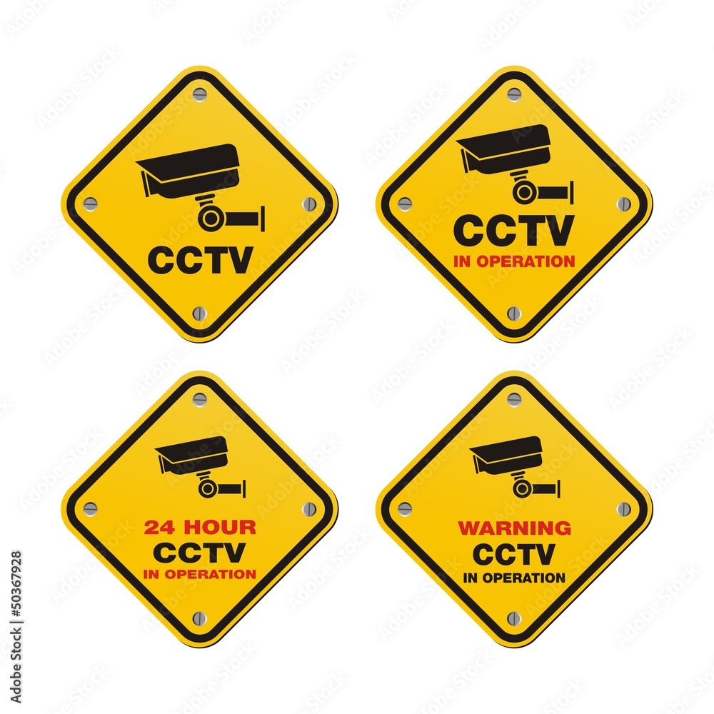 CCTV street signs CCTV street signs