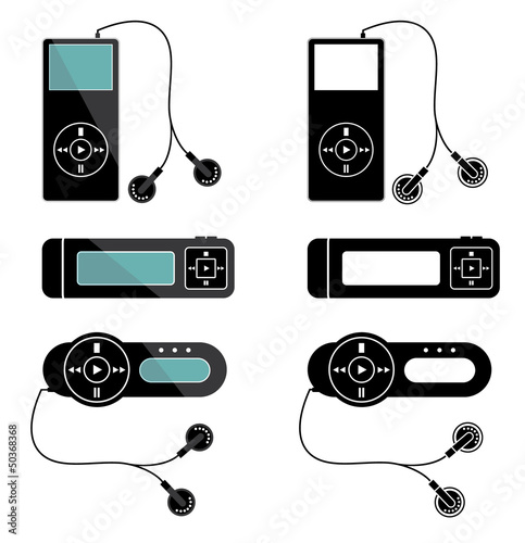 mp3 players icons