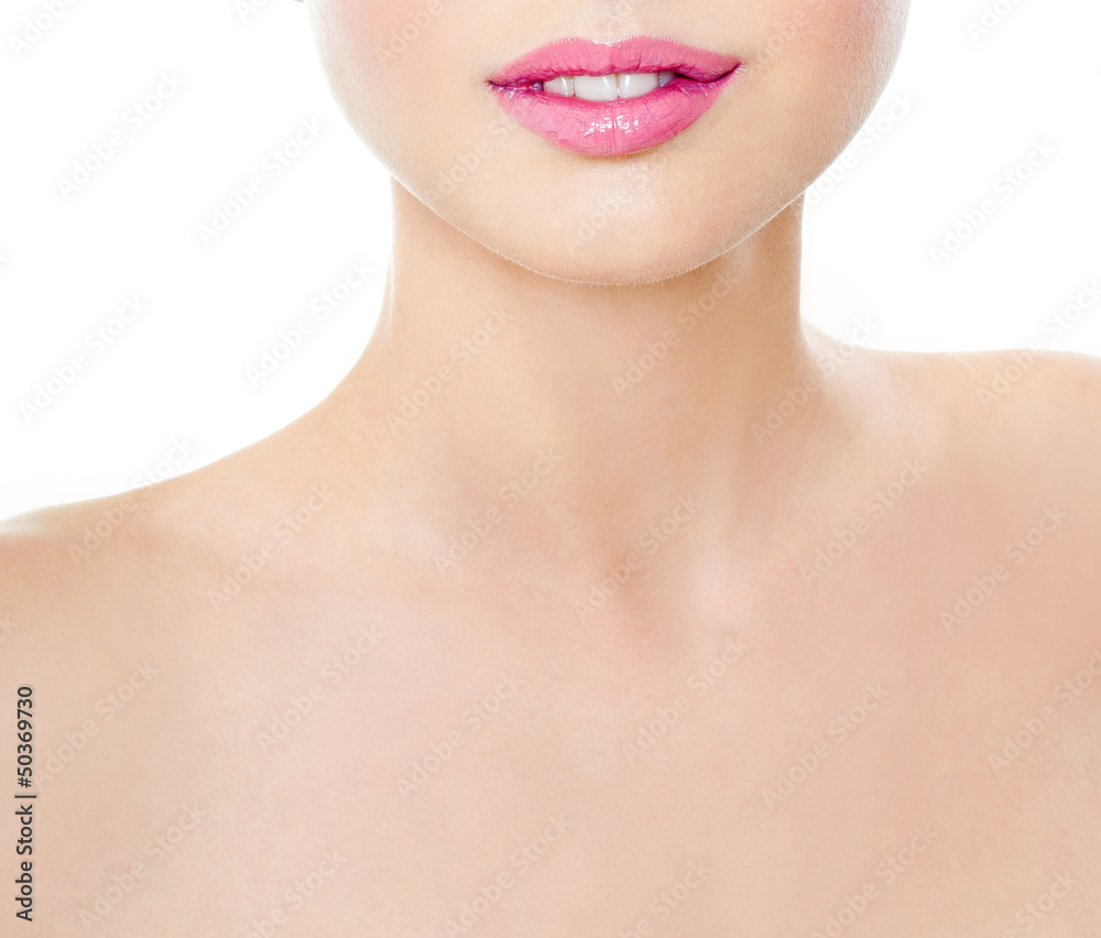 Beautiful Girl face. Perfect skin Beautiful Girl face. Perfect skin