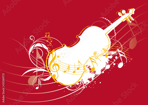 VIOLON_GRAPHIQUE_ROUGE