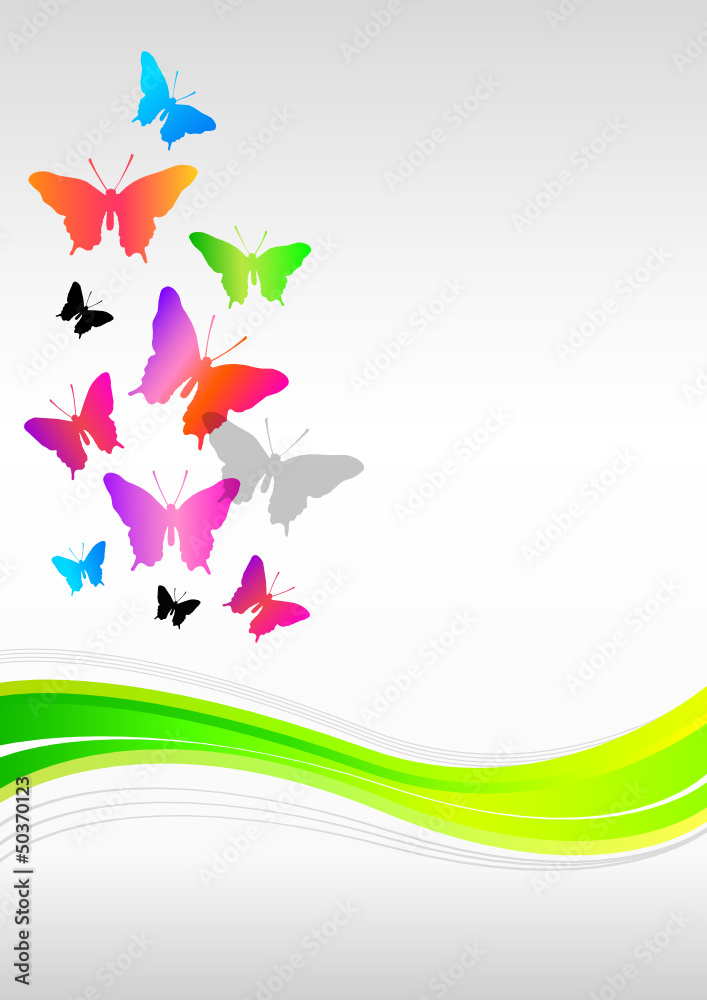 Schmetterlinge - Background - 5