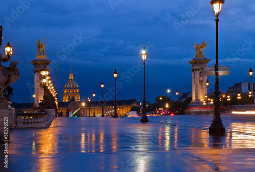 Alexandre III Bridge, Paris, France