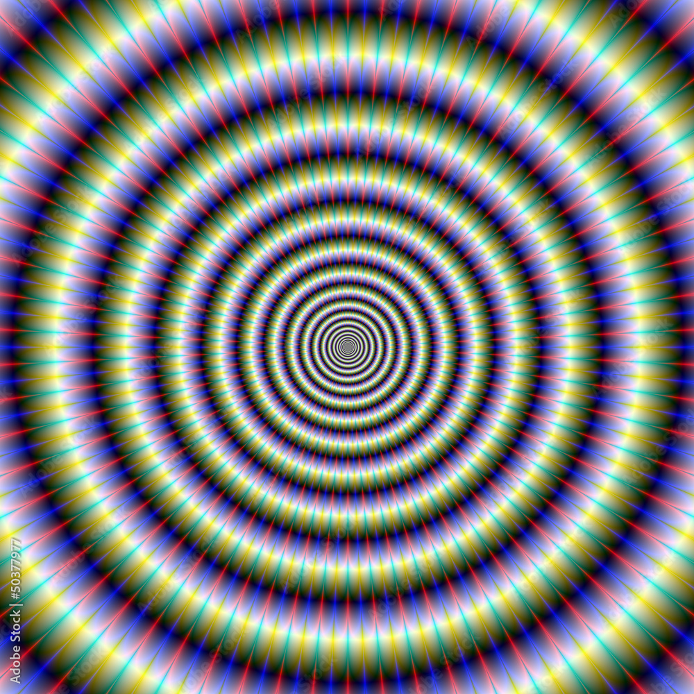 Obraz premium Fractal Rings