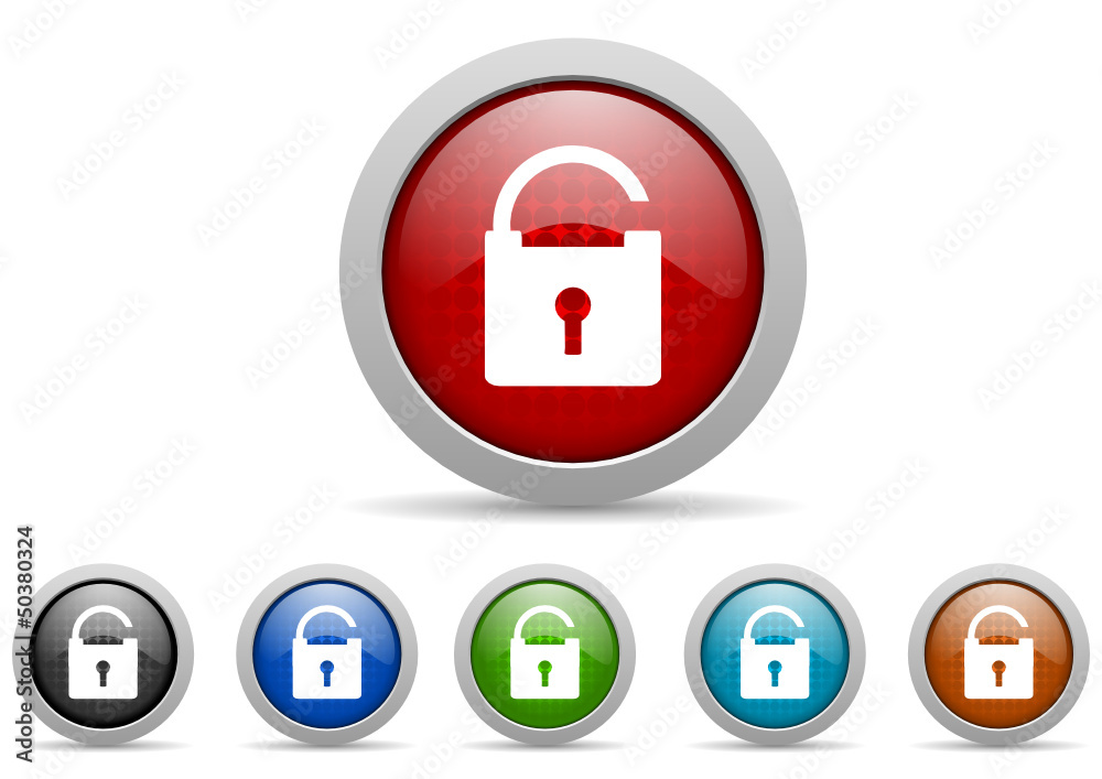 padlock vector icon set padlock vector icon set