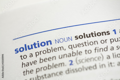 Solution definition