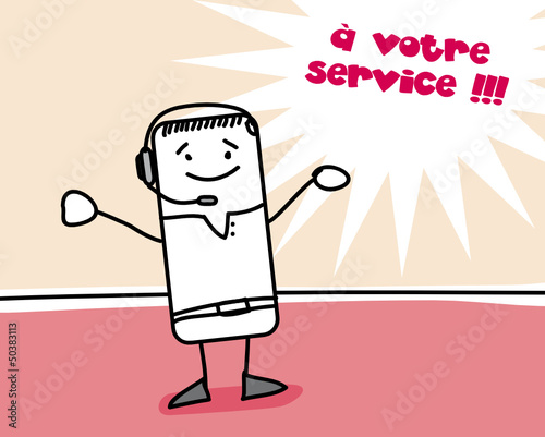 Bienvenue - accueil d'un conseiller