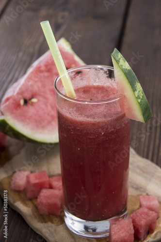 Homemade Watermelon Juice