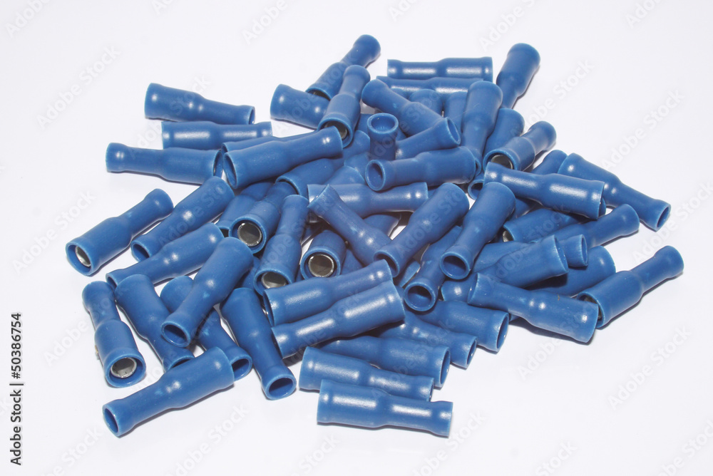 Blue Barrel Connector Blue Barrel Connector