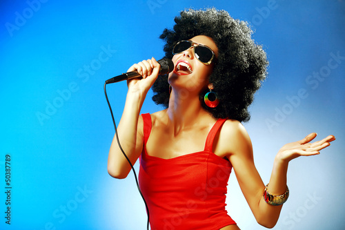 Pop singer