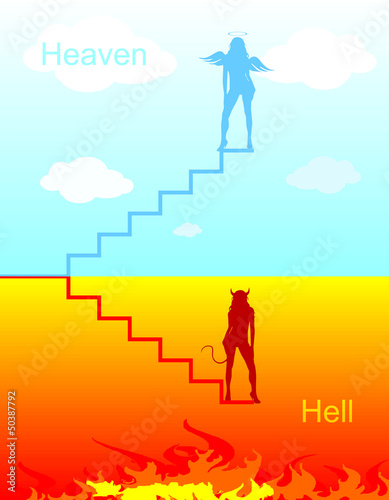 heaven and hell