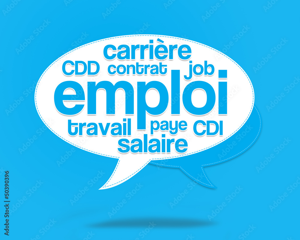 nuage de mots - emploi