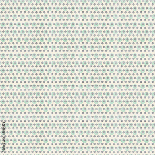 colorful polka dot seamless pattern on fabric texture