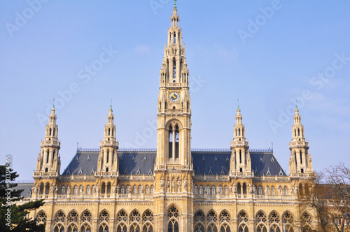 Rathaus in Wien, Österreich © A_Lein